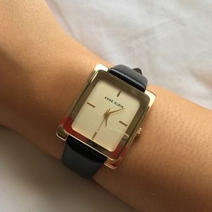 Anne Klein Leather Watch